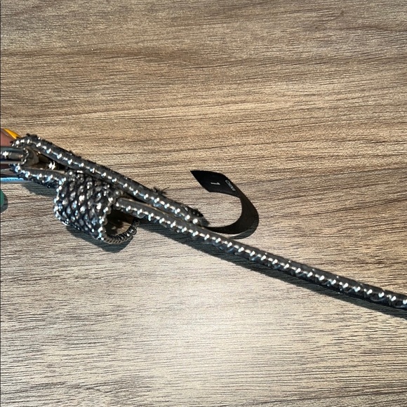 Torrid Rhinestone Chrystal Textured Belt! Beaded Bedazzled Studs. Glitter. Plus - Picture 7 of 11